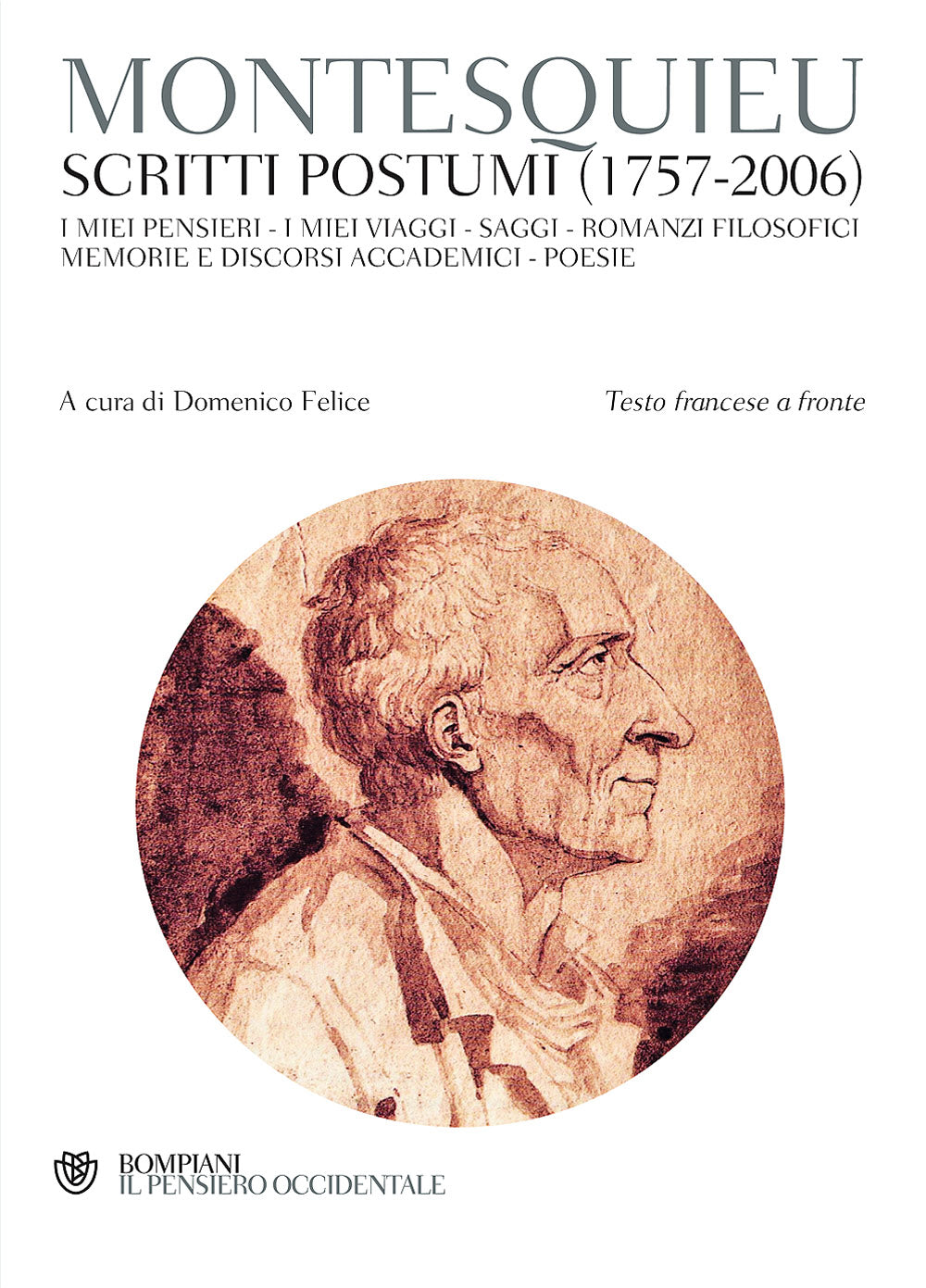 Scritti postumi (1757-2006)::Testo francese a fronte