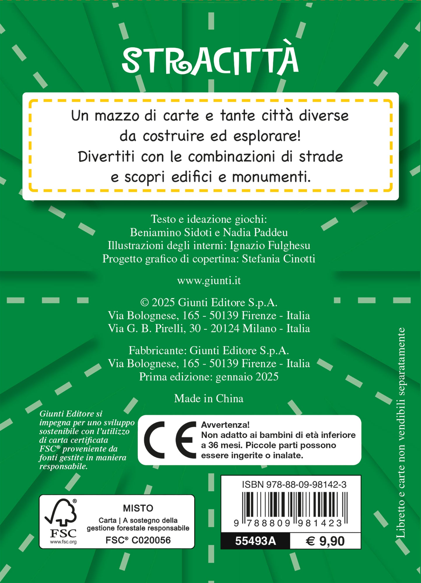 Stracittà::50 carte per giocare con la tua città