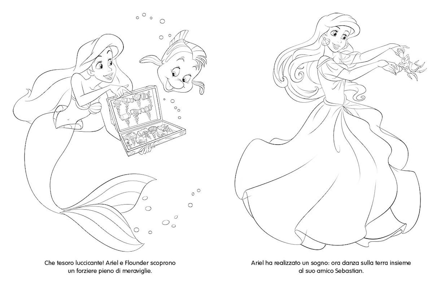 Disney Princess Amiche per sempre Libro Pastello::12 Mini pastelli per colorare!
