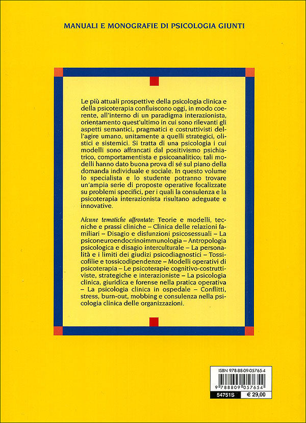 Psicologia clinica dell'interazione e psicoterapia