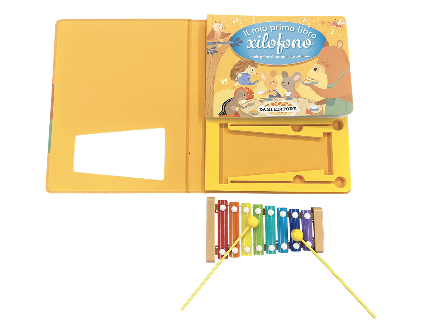 Il mio primo libro Xilofono::Le mie prime 6 canzoni allo xilofono