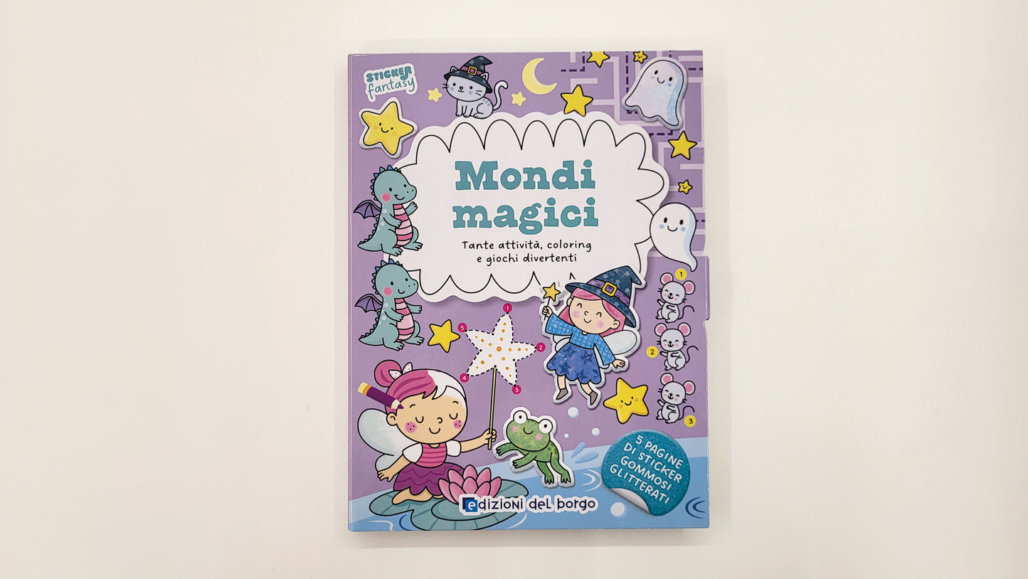 Mondi magici::Tante attività, coloring e giochi divertenti