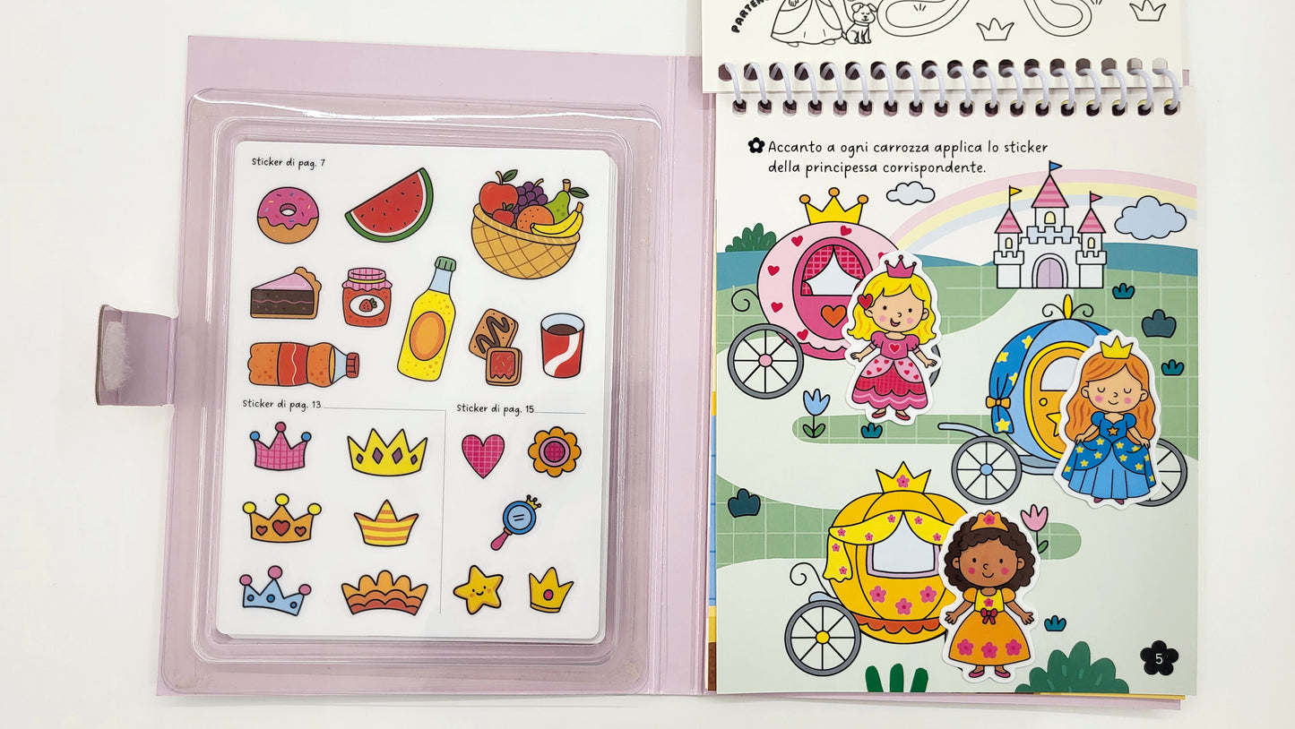 Amiche principesse::Tante attività, coloring e giochi divertenti