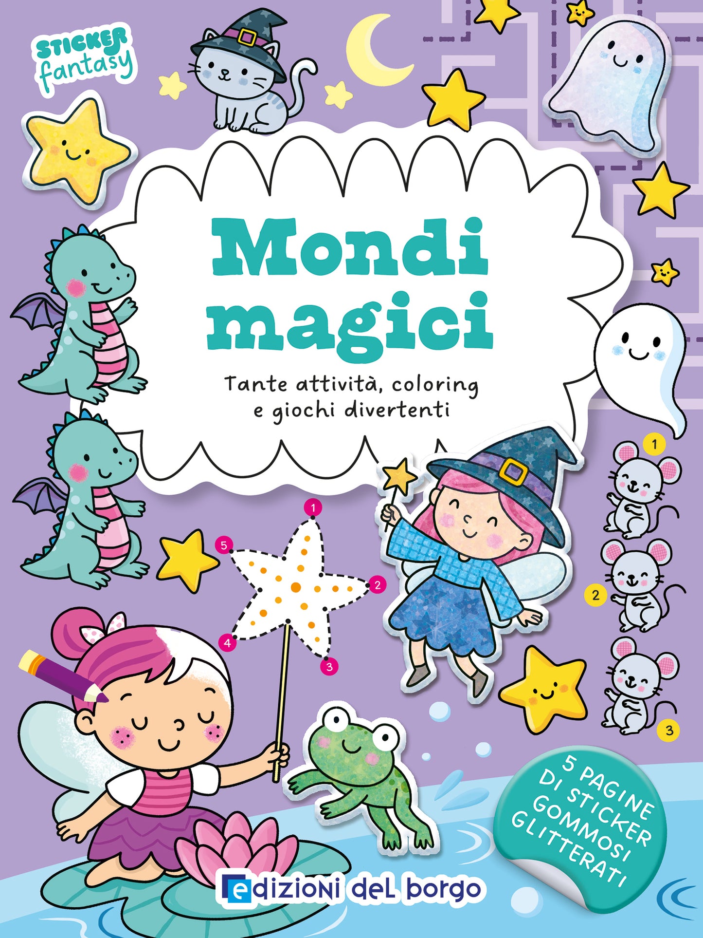 Mondi magici::Tante attività, coloring e giochi divertenti