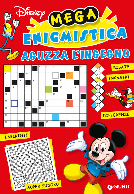 Mega Enigmistica Disney Aguzza l'ingegno