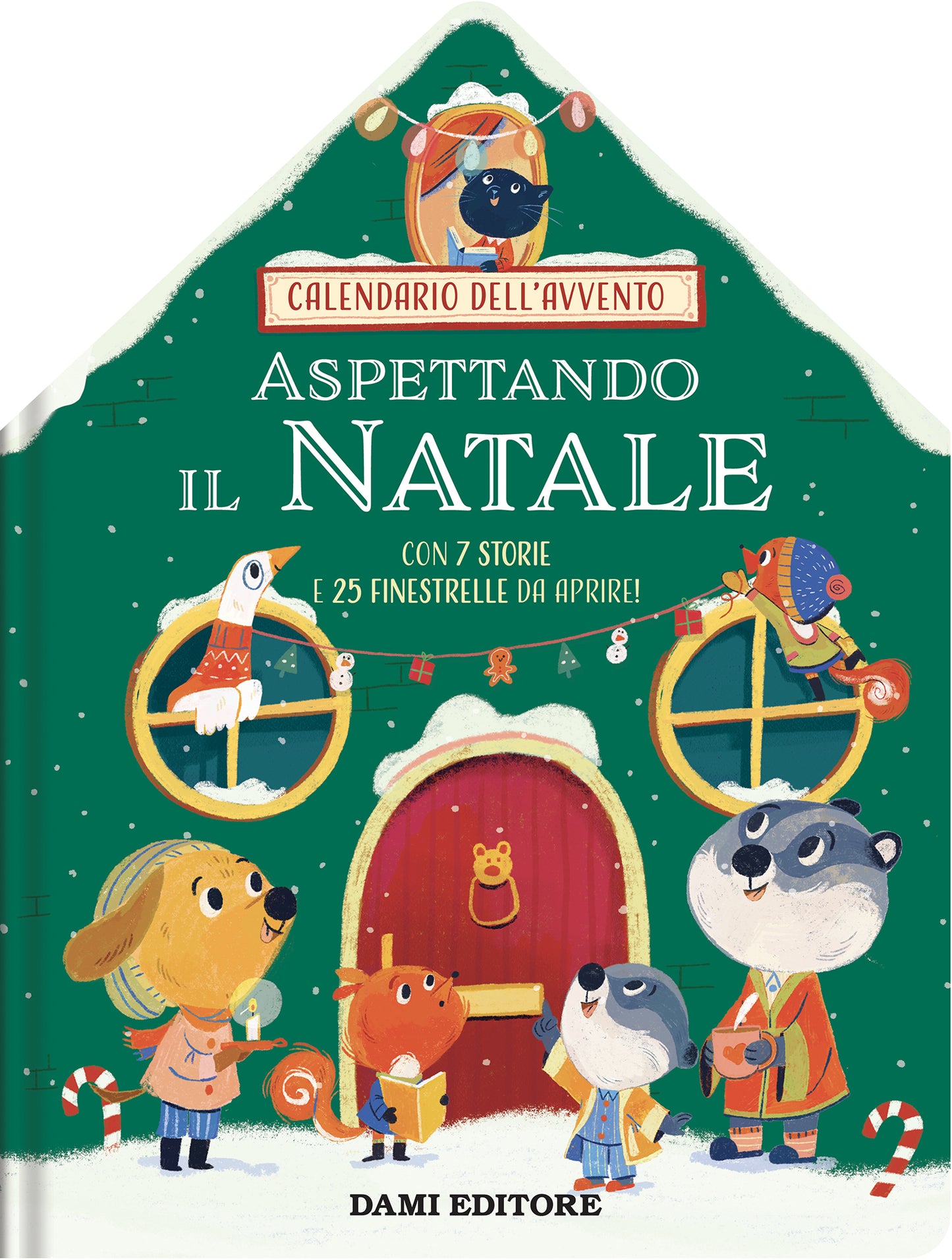 Calendario dell'Avvento - Aspettando il Natale::Con 7 storie e 25 finestrelle da aprire!
