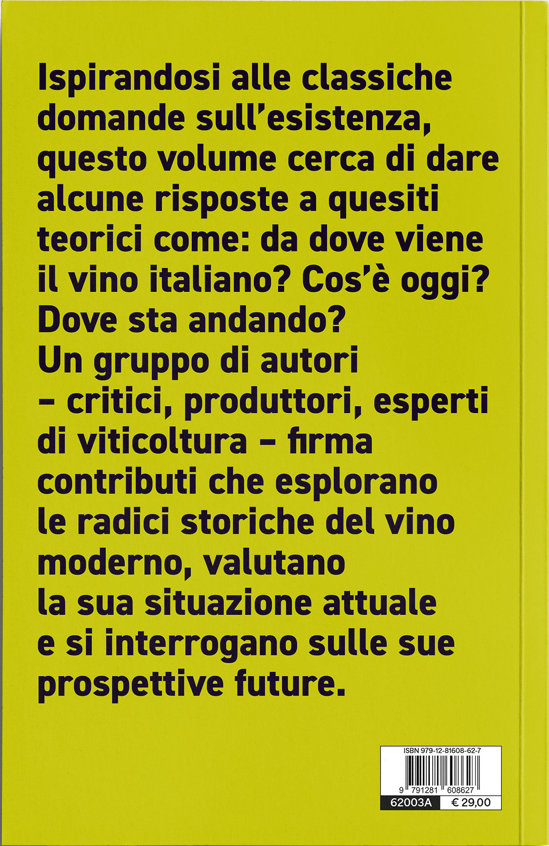 SUL VINO CONTEMPORANEO