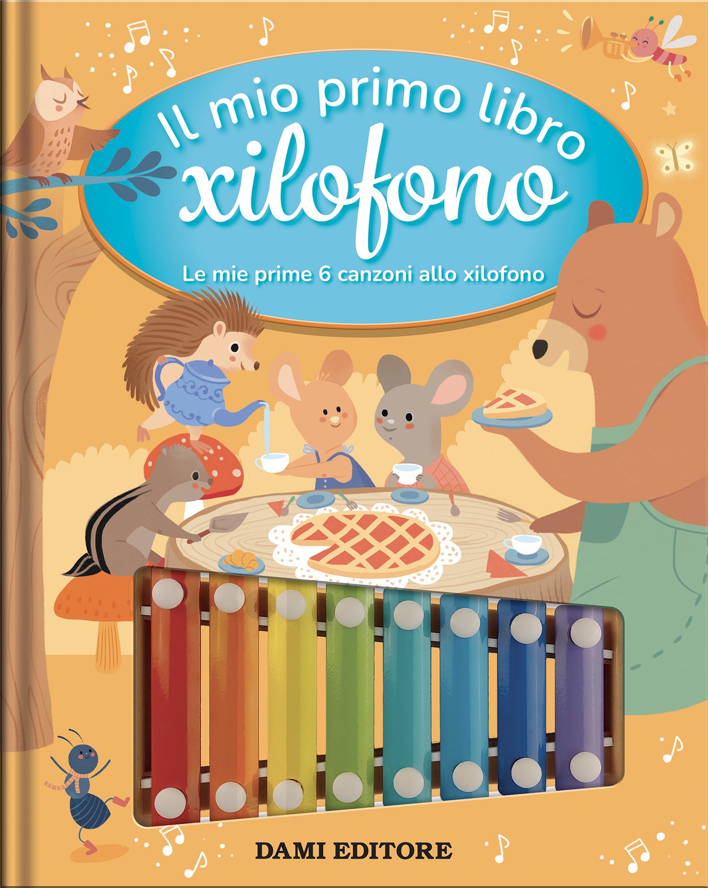 Il mio primo libro Xilofono::Le mie prime 6 canzoni allo xilofono