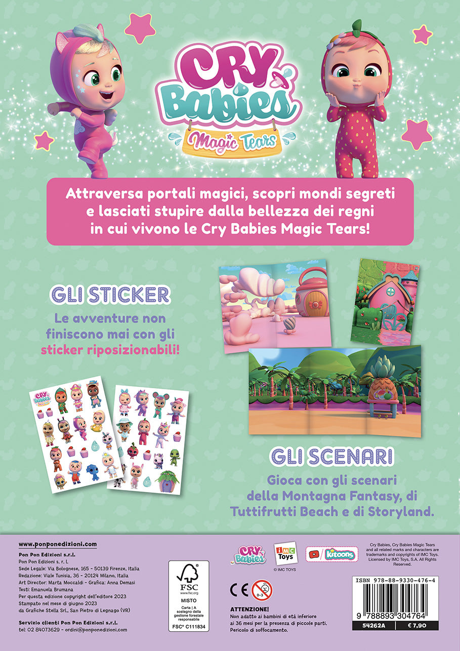 Cry Babies. Scenari Sticker. Mondi da esplorare