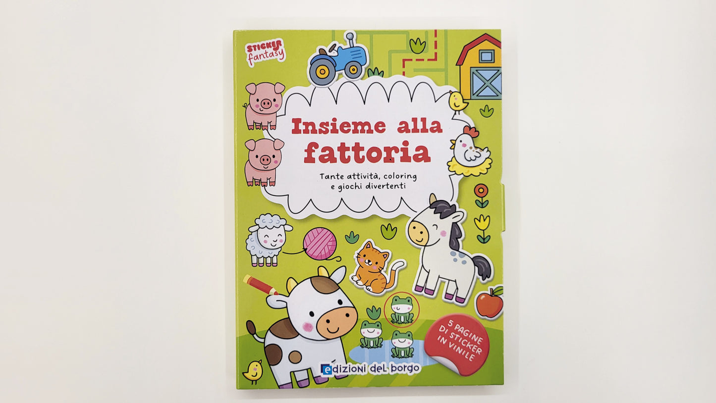 Insieme alla fattoria ::Tante attività, coloring e giochi divertenti