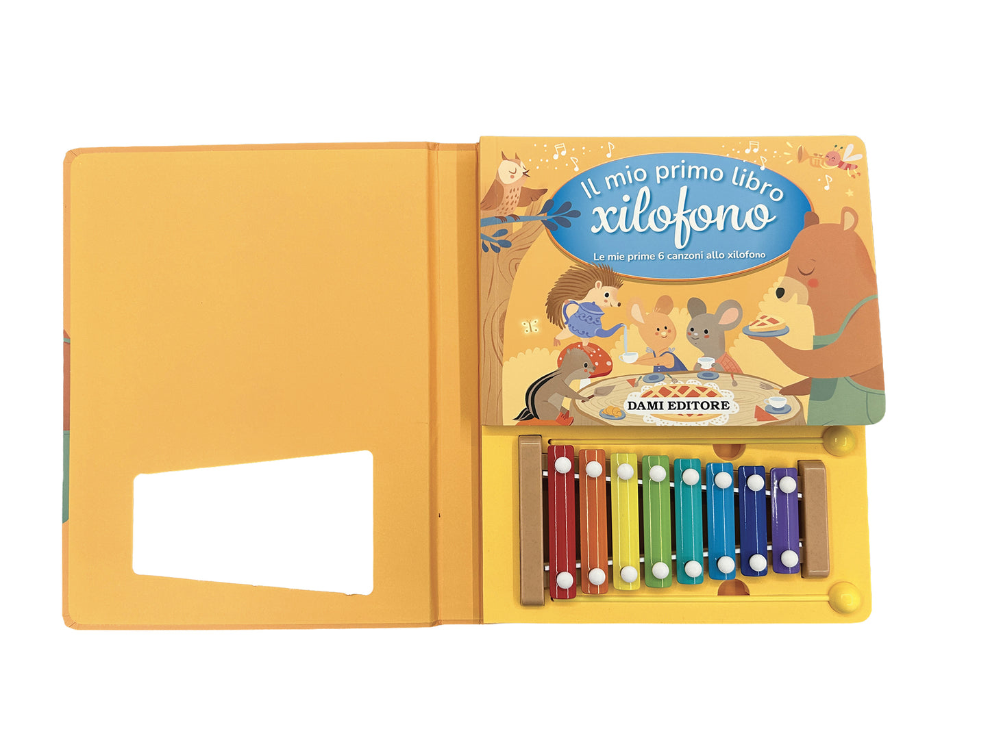 Il mio primo libro Xilofono::Le mie prime 6 canzoni allo xilofono