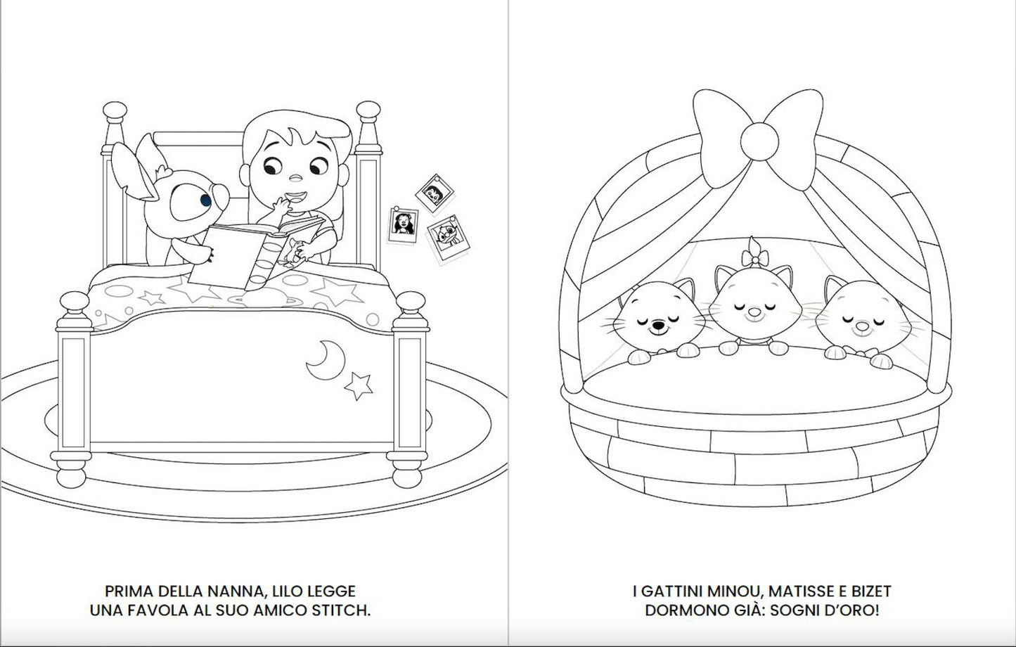 Momenti magici Disney Mini Staccattacca e colora Cute Stickers::Più di 60 adesivi