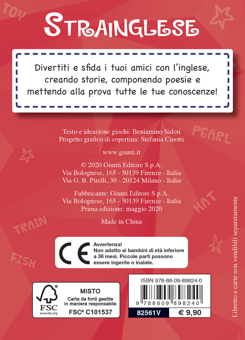 Strainglese::50 carte per divertirsi con l'inglese!