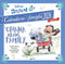 Stitch Calendario per la famiglia 2026 - 'Ohana means family da parete (30 x 30 cm)::Da personalizzare con gli adesivi