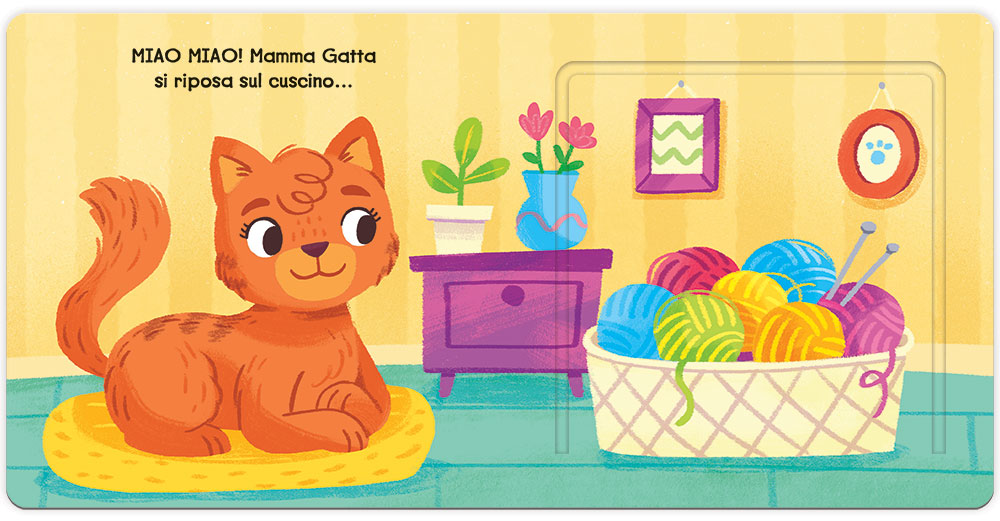 Cuccioli. Finestrelle pop up