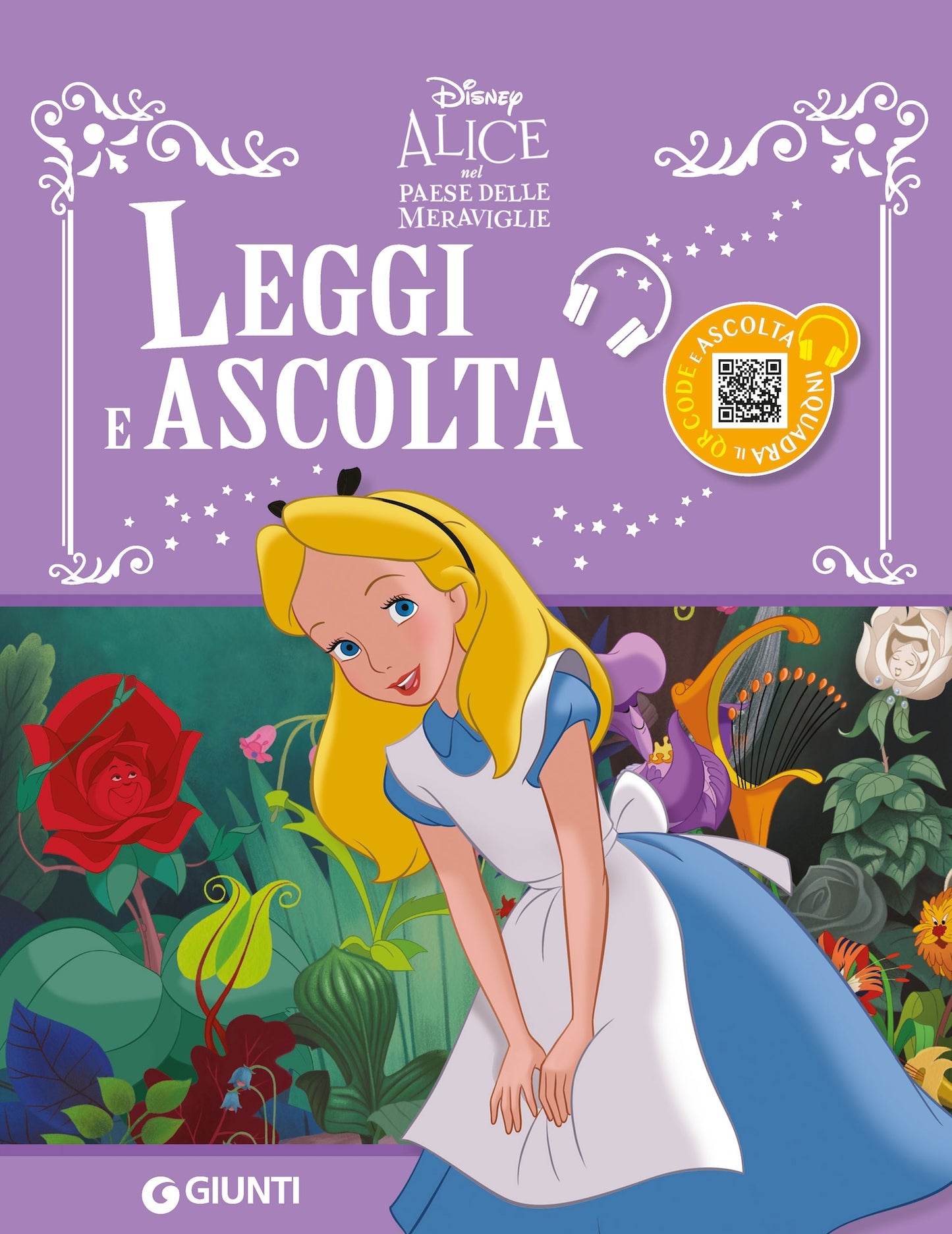 Alice nel Paese delle meraviglie Leggi e ascolta con QR Code::Inquadra il Qr code e ascolta