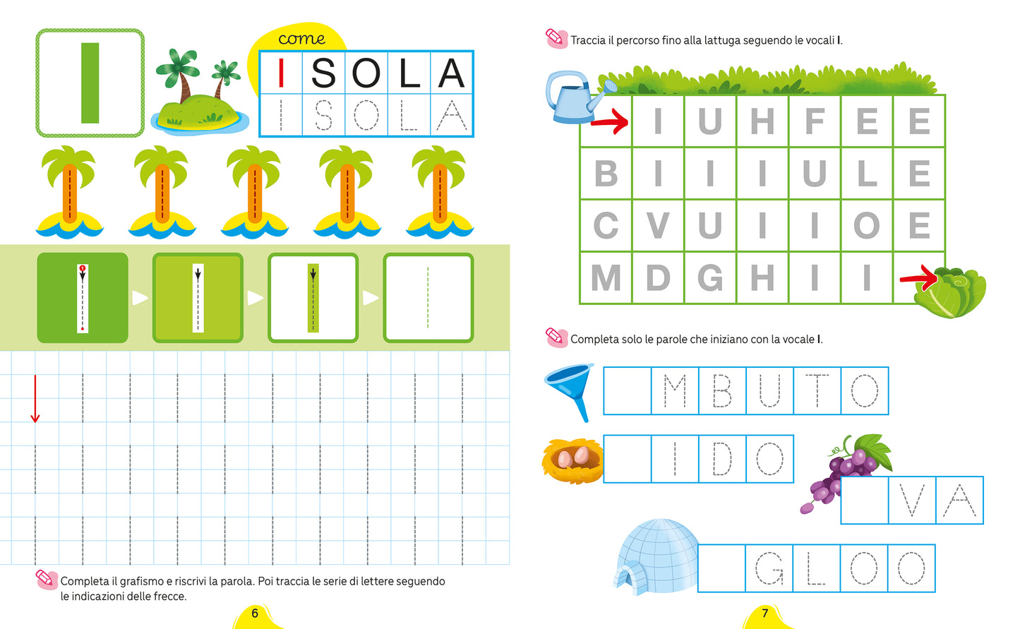 Vado in prima - Lettere e prime parole