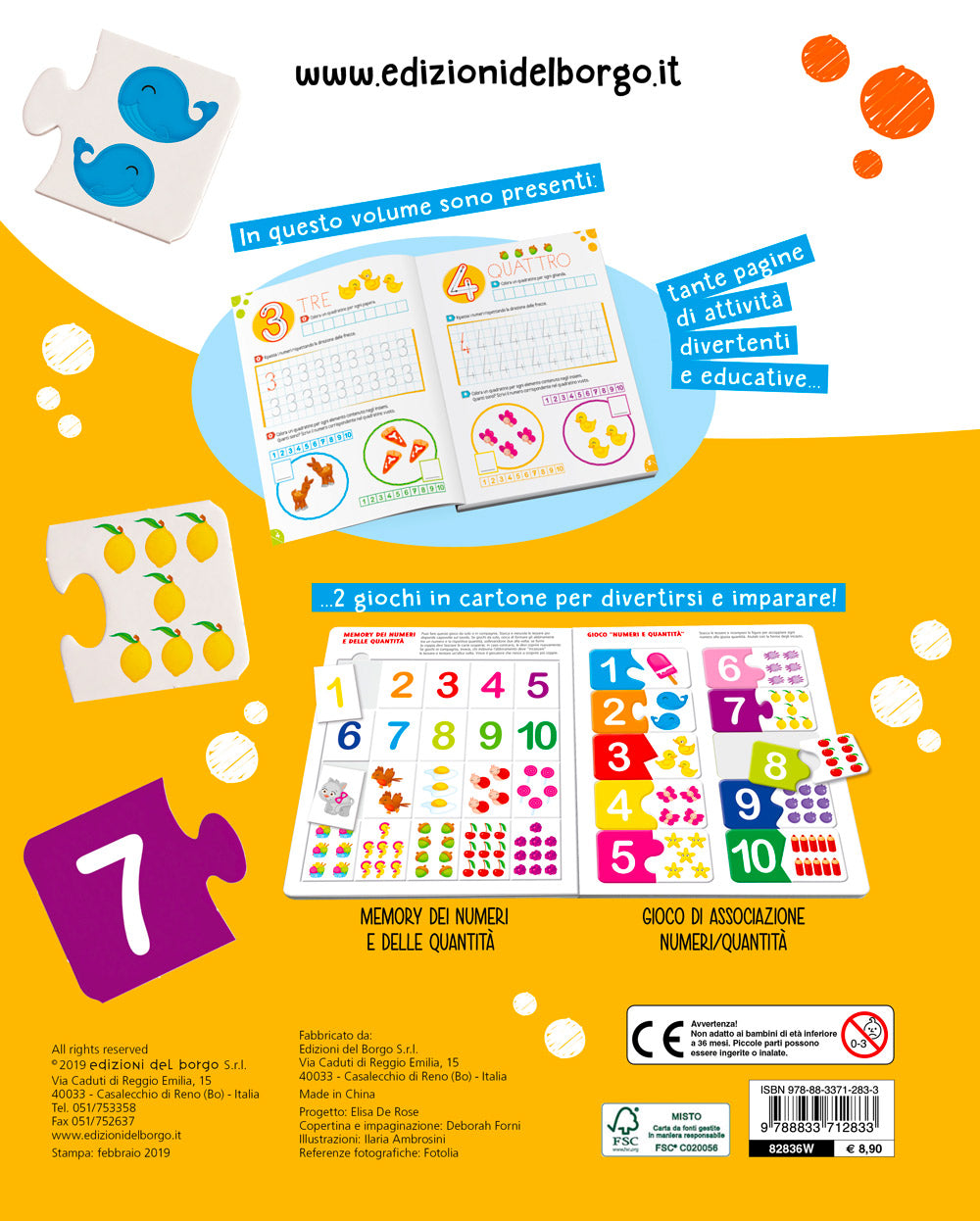 Imparo i numeri::Tante attività e giochi per conoscere i numeri