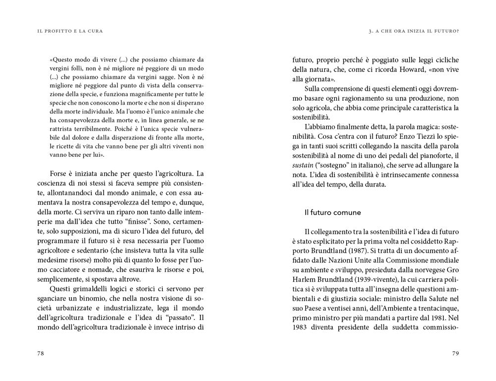 Il profitto e la cura::La sostenibilità e le voci che non abbiamo ascoltato