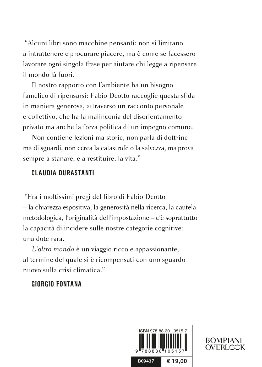 L'altro mondo::La vita in un pianeta che cambia