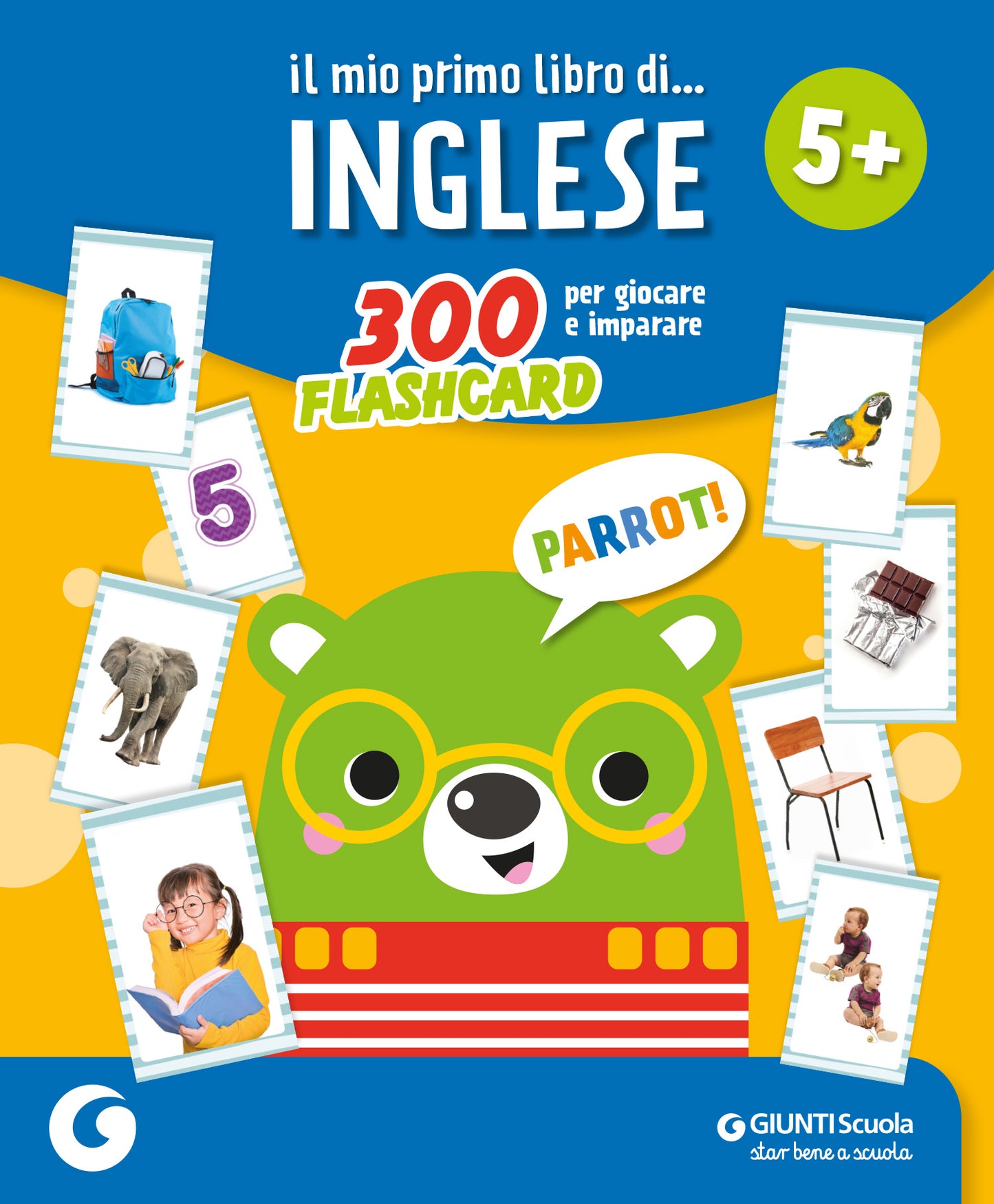 Il mio primo libro di Inglese::300 flashcard per giocare e imparare