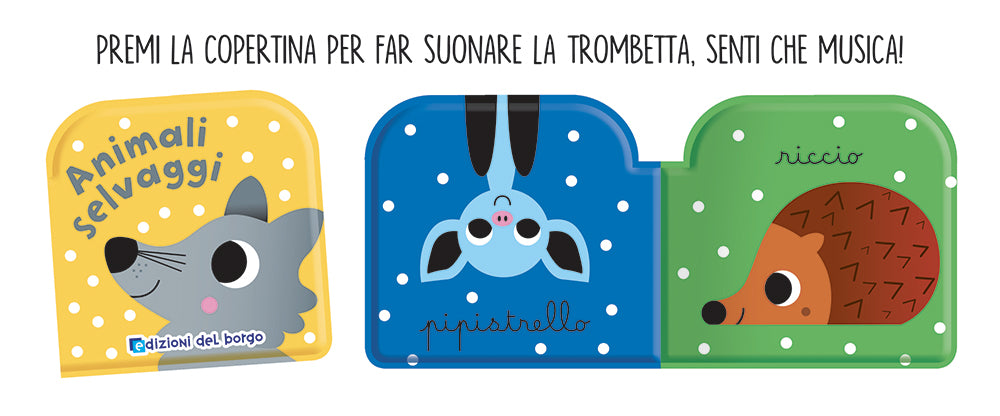 Libri bagno - Gli animali selvaggi::Tre divertenti libri bagno per giocare!