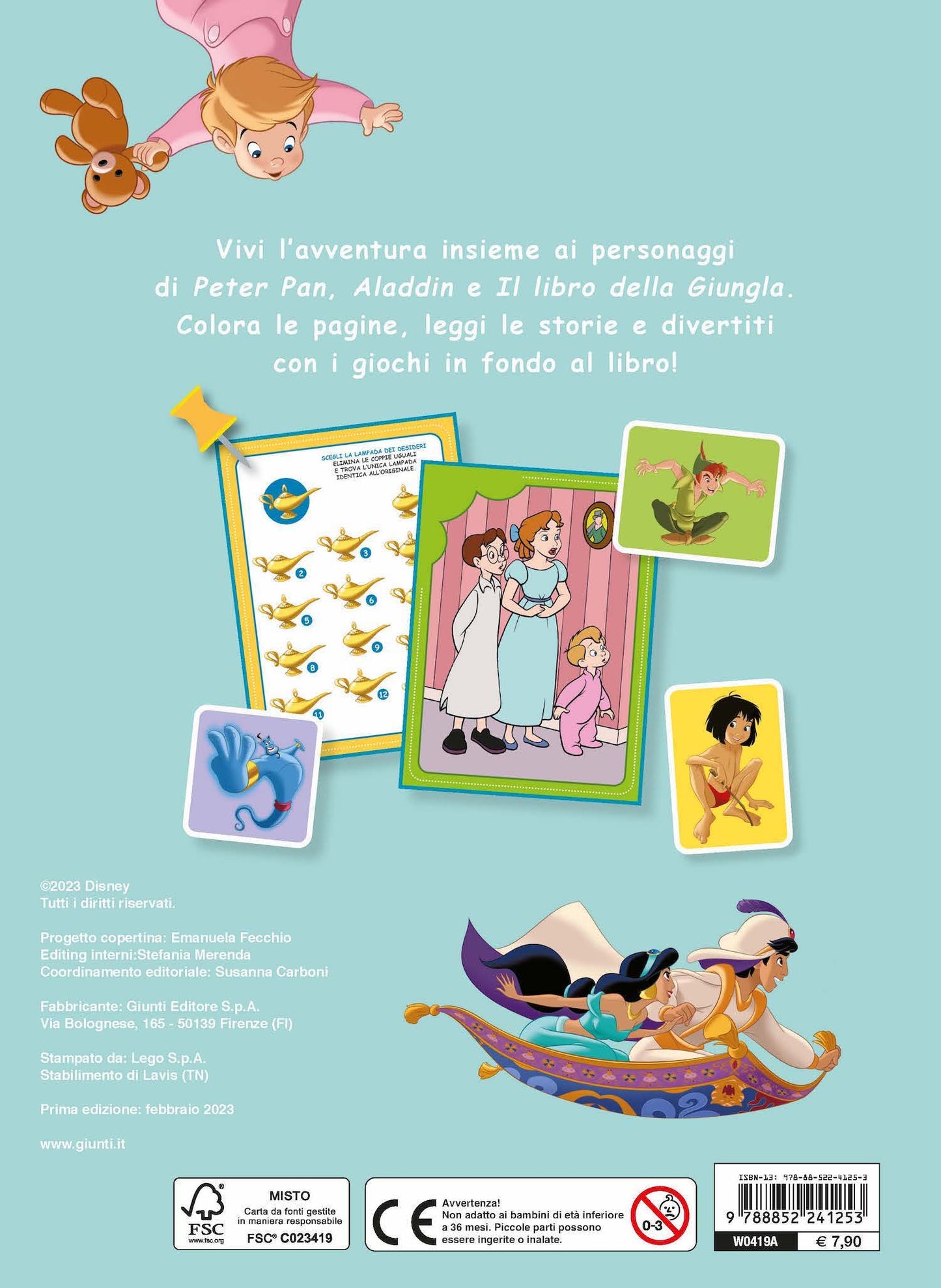 100 Pagine per... colorare, leggere, giocare! Gioca con l'avventura!::con tanti adesivi