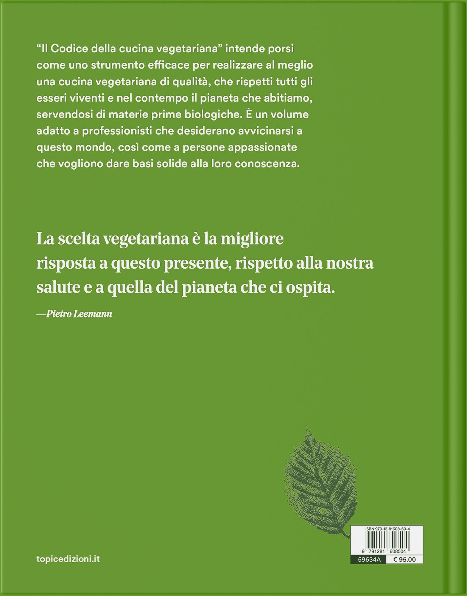 IL CODICE DELLA CUCINA VEGETARIANA