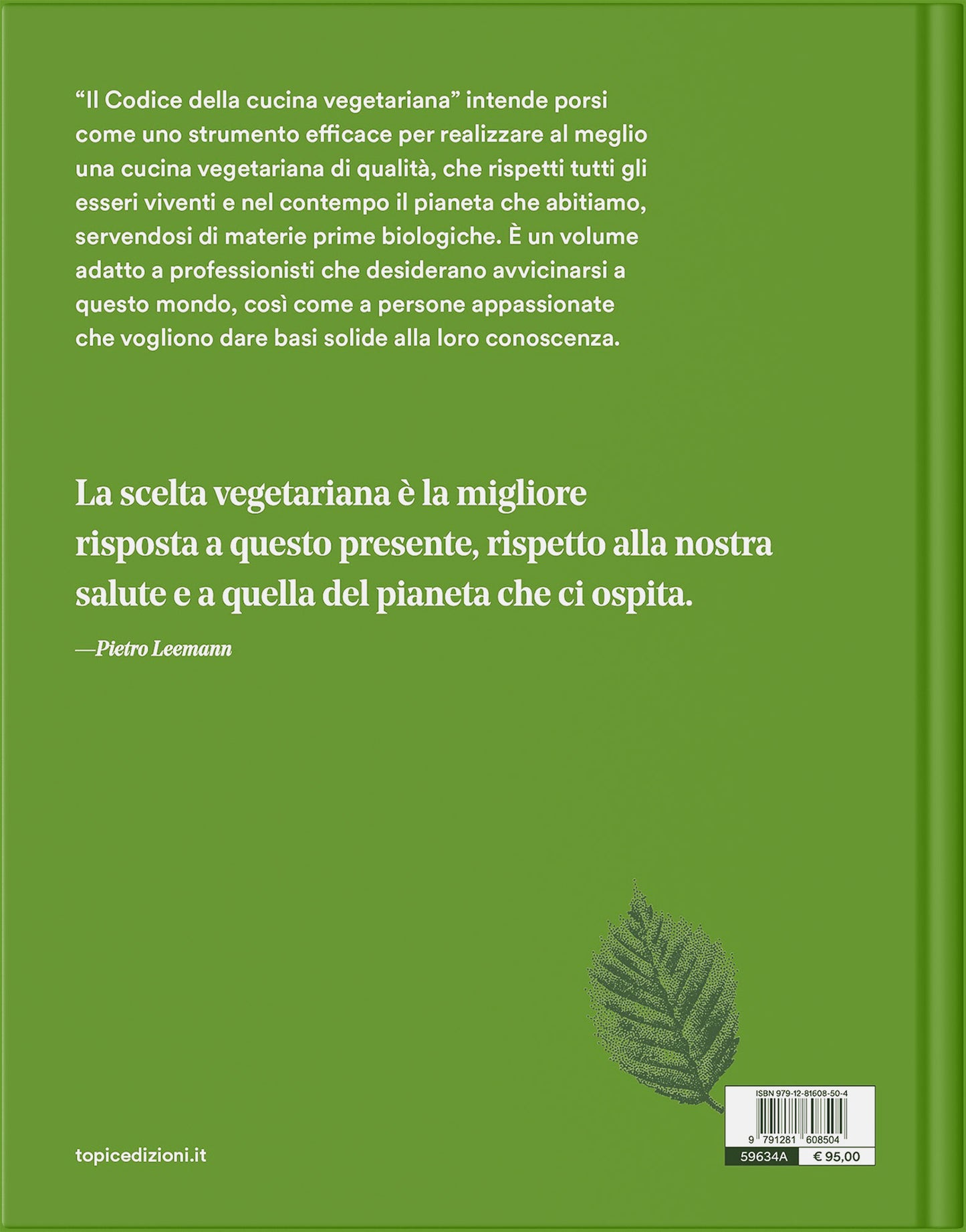 IL CODICE DELLA CUCINA VEGETARIANA