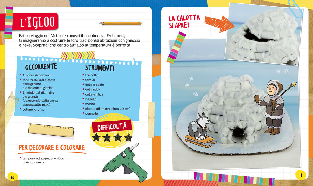 I miei giochi vanno a rotoli::Tanti giochi da fare riciclando