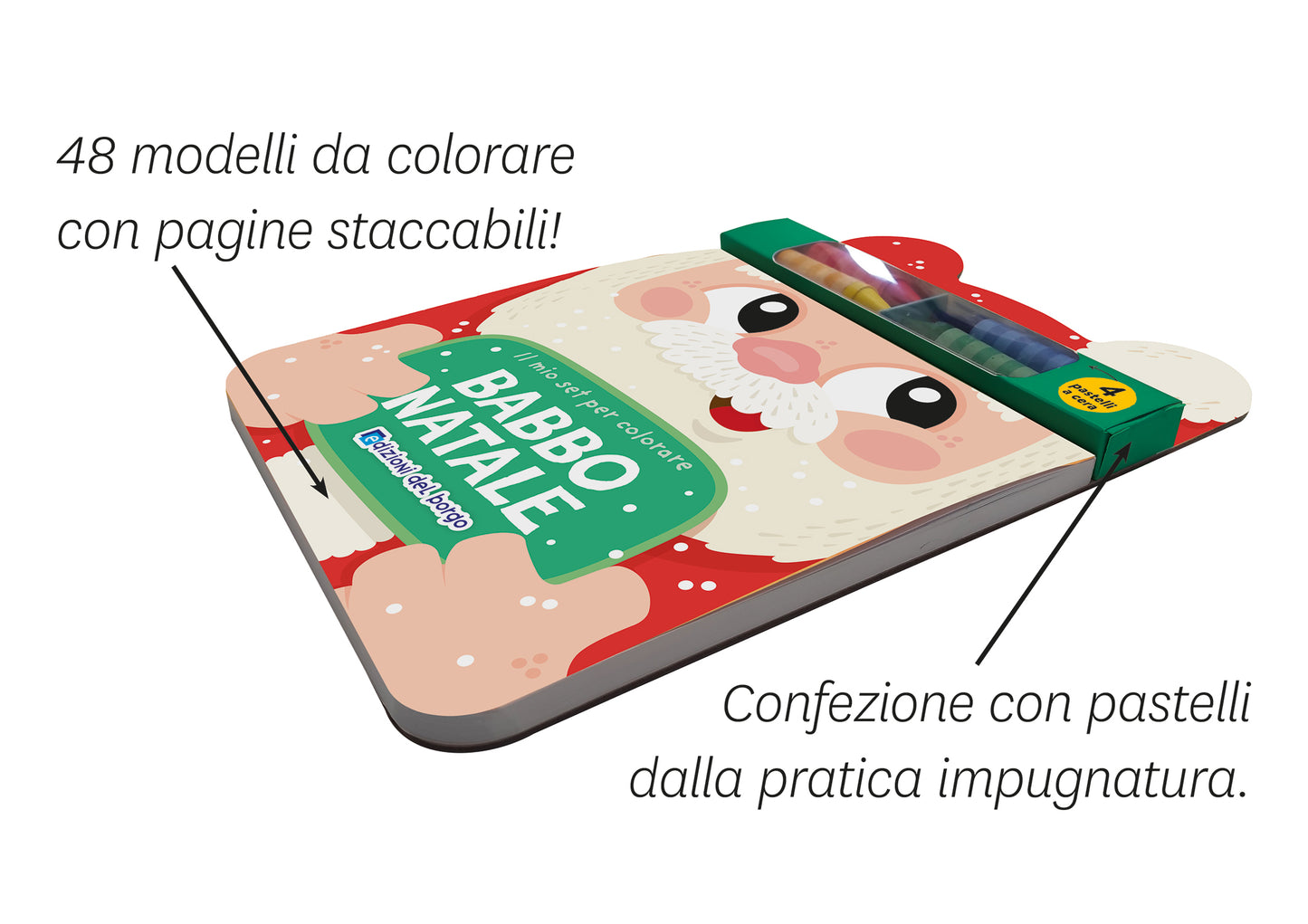 Babbo Natale::Il mio set per colorare