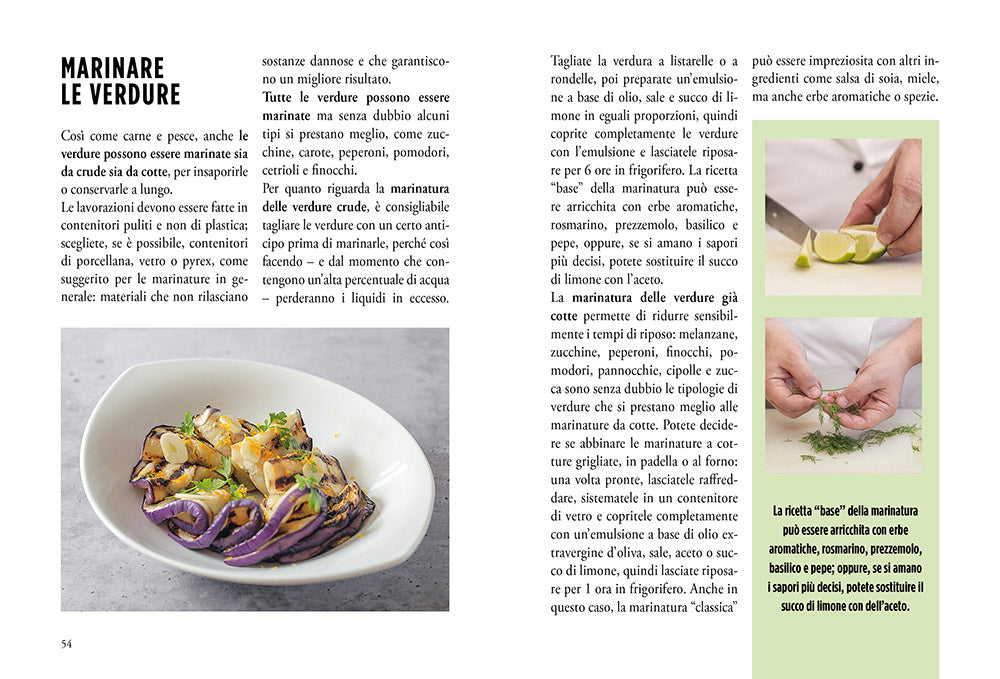 Crudi e marinati di carne, pesce, verdura e frutta::Master di cucina.
