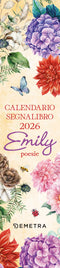 CALENDARIO EMILY POESIE 2026 segnalibro (5,5 X 24,5 cm)