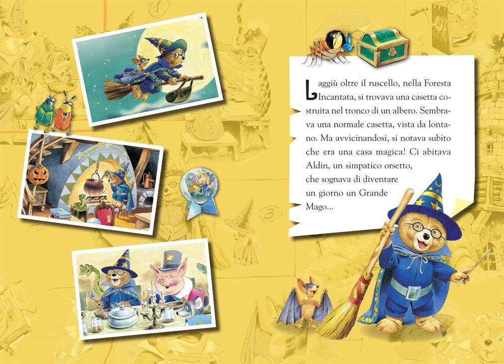 Aldin magico orsetto::Storie di Tony Wolf