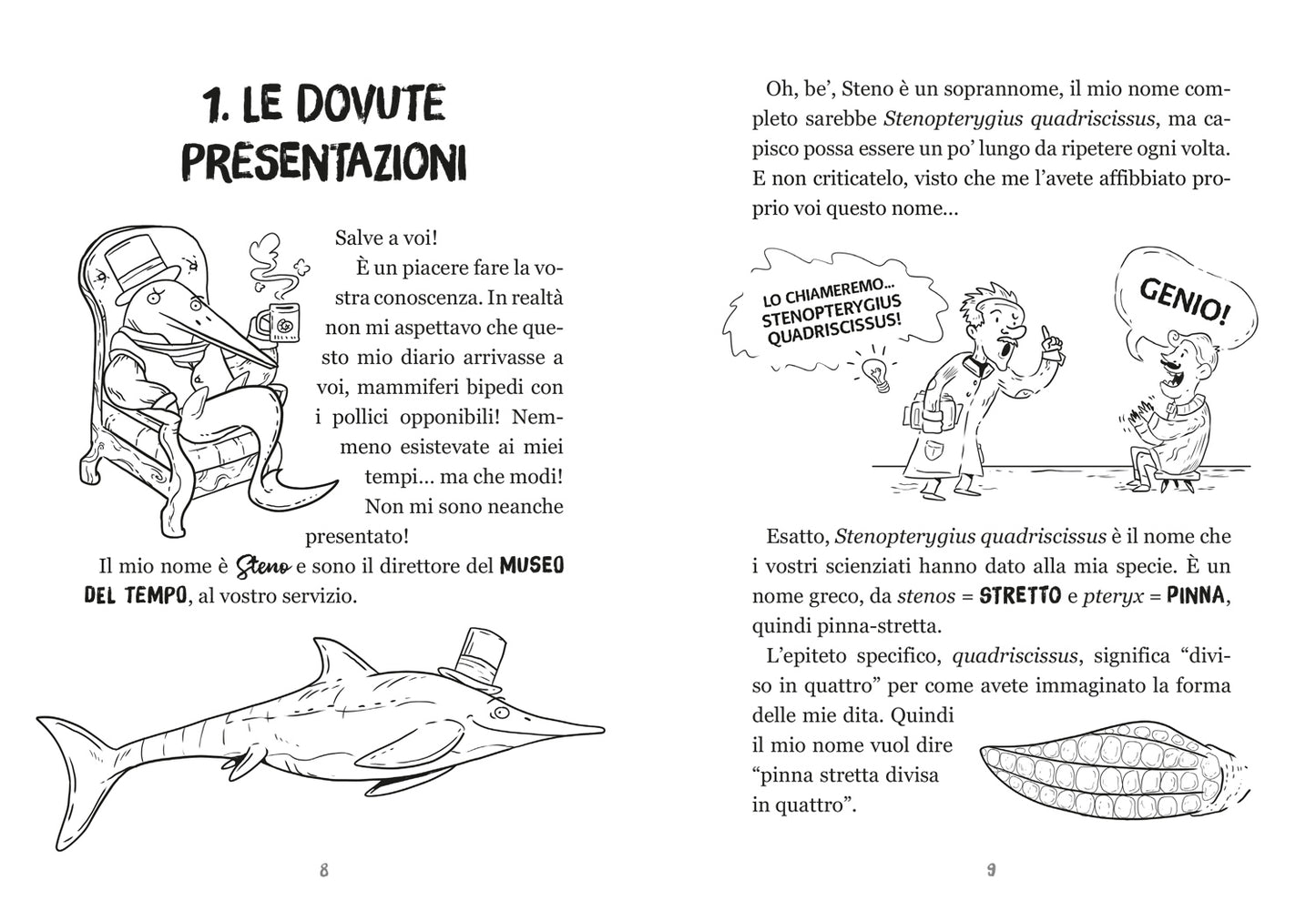 Steno e la sfida degli Ittiosauri