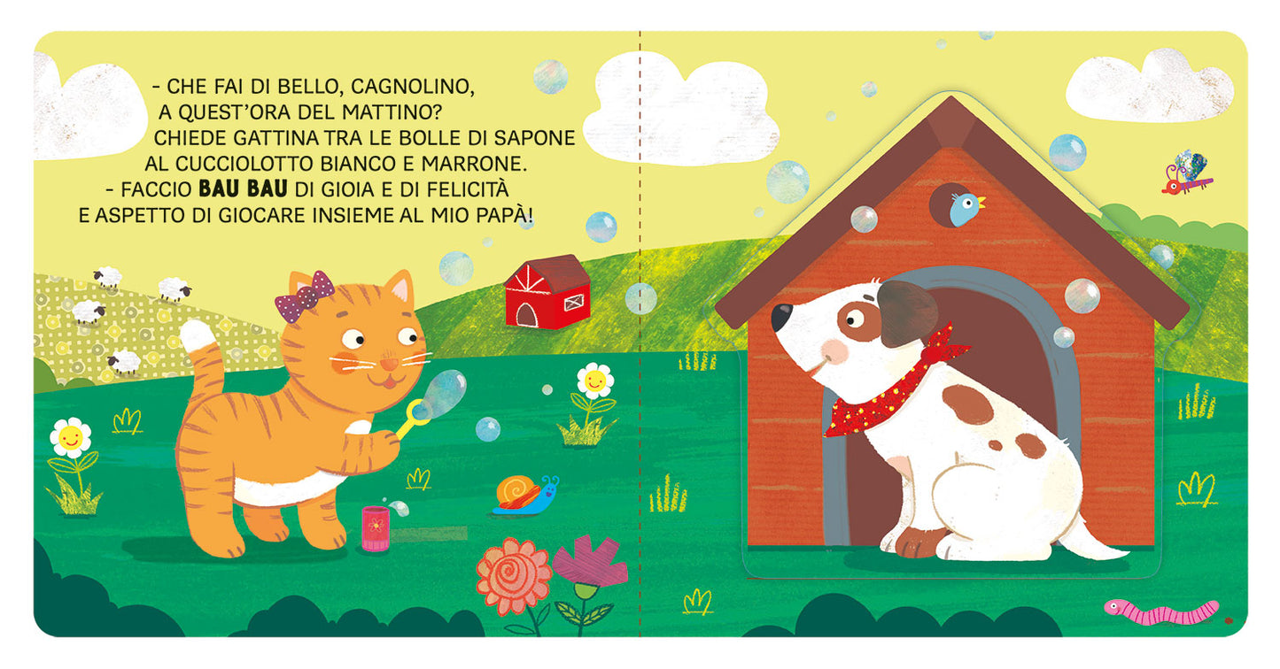 Giochi con me papà?::Con finestrelle giganti