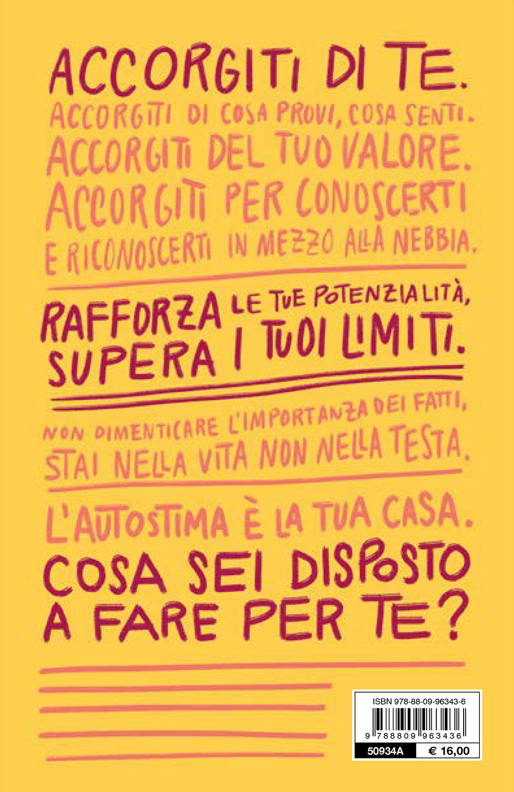 Voglio essere me. Il resto sono punti di vista