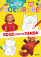 Red Primo album da colorare::Rosso come un panda