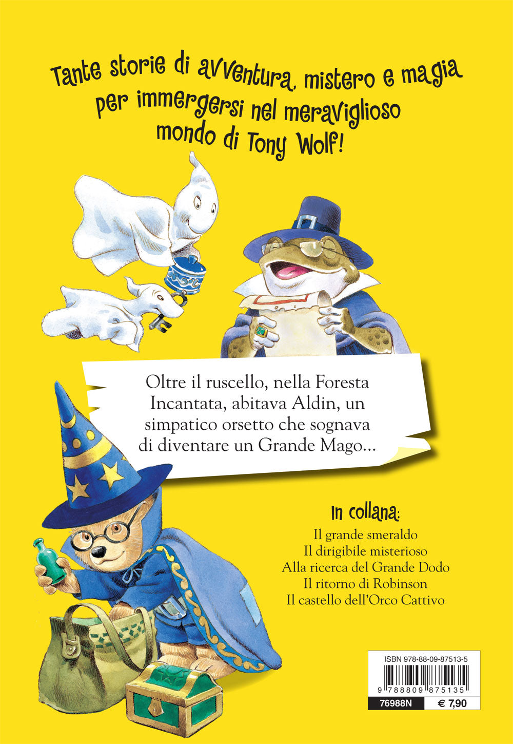 Aldin magico orsetto::Storie di Tony Wolf
