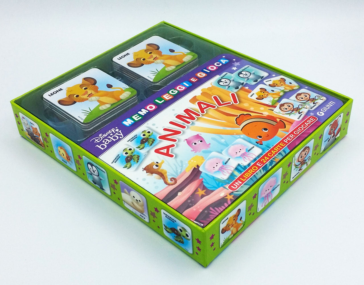 Memo Leggi e Gioca - Animali::Un libro e 24 carte per giocare
