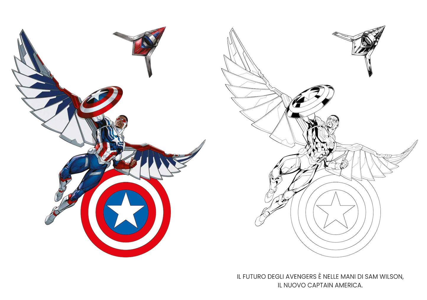 Marvel Avengers Primo album da colorare::Coraggiosi e forti