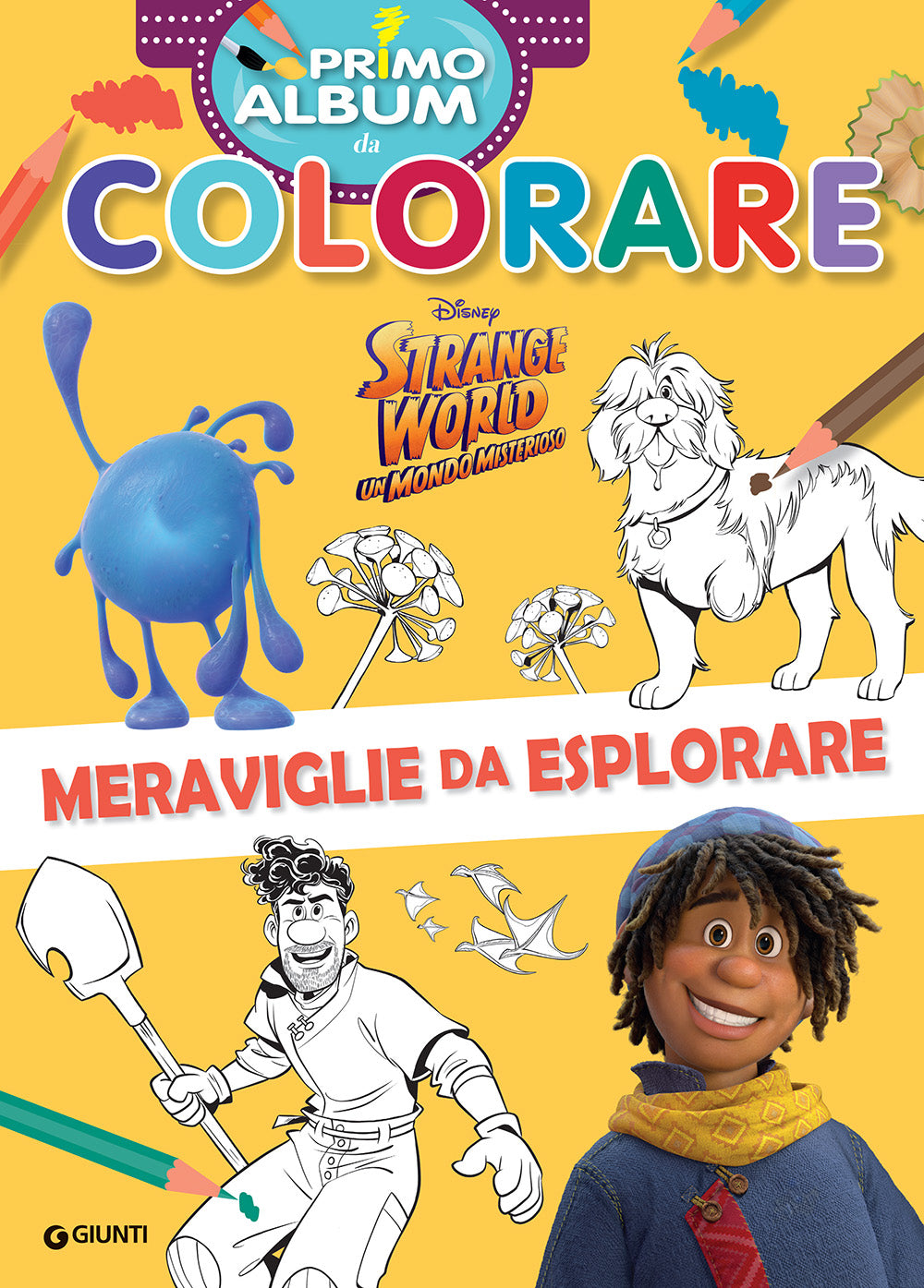 Strange World Primo Album da colorare::Un mondo misterioso