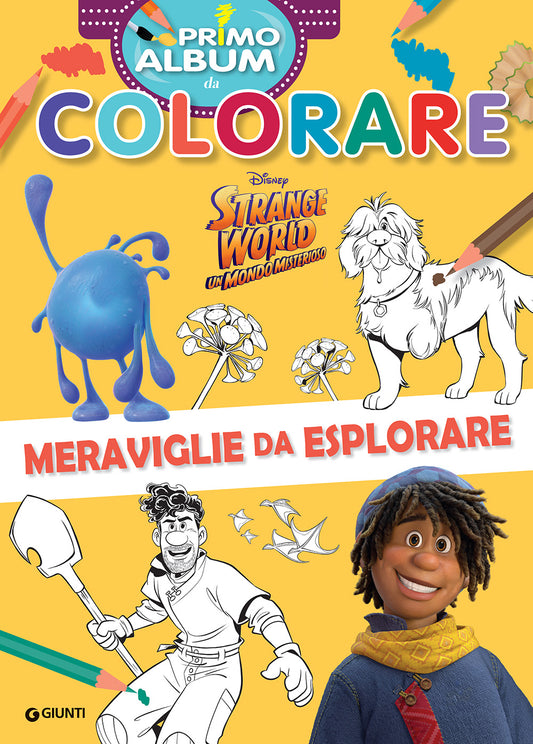 Strange World Primo Album da colorare::Un mondo misterioso