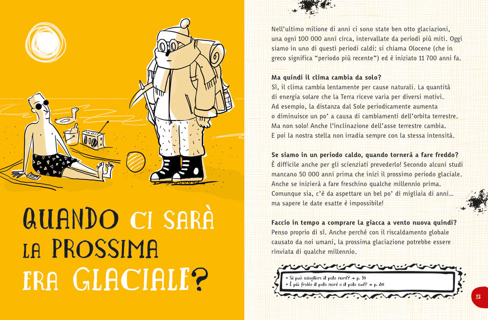 Perché la terra ha la febbre?::E tante altre domande sul clima. Federico Taddia intervista Elisa Palazzi