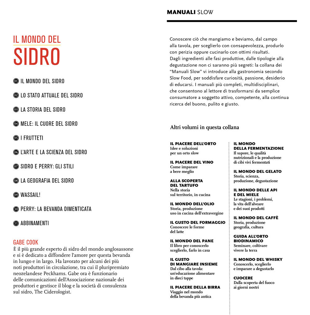 Il mondo del sidro. Conoscerlo, sceglierlo e imparare a degustarlo::Conoscerlo, sceglierlo e imparare a degustarlo