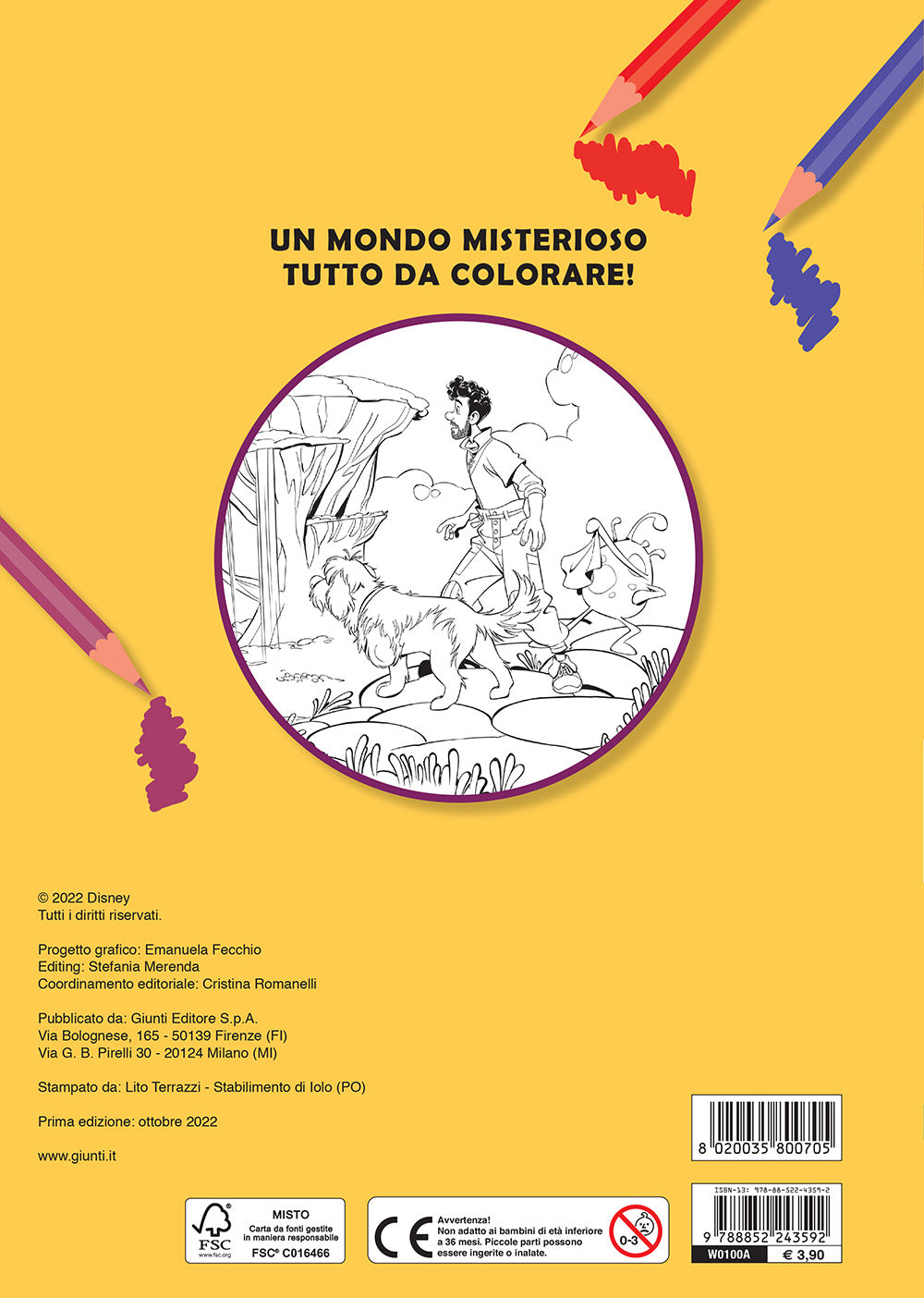 Strange World Primo Album da colorare::Un mondo misterioso
