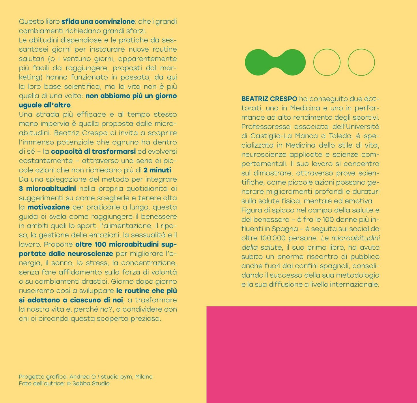 Le microabitudini della salute::Trasforma la tua vita  in 2 minuti al giorno. Piccole azioni  per grandi  cambiamenti.