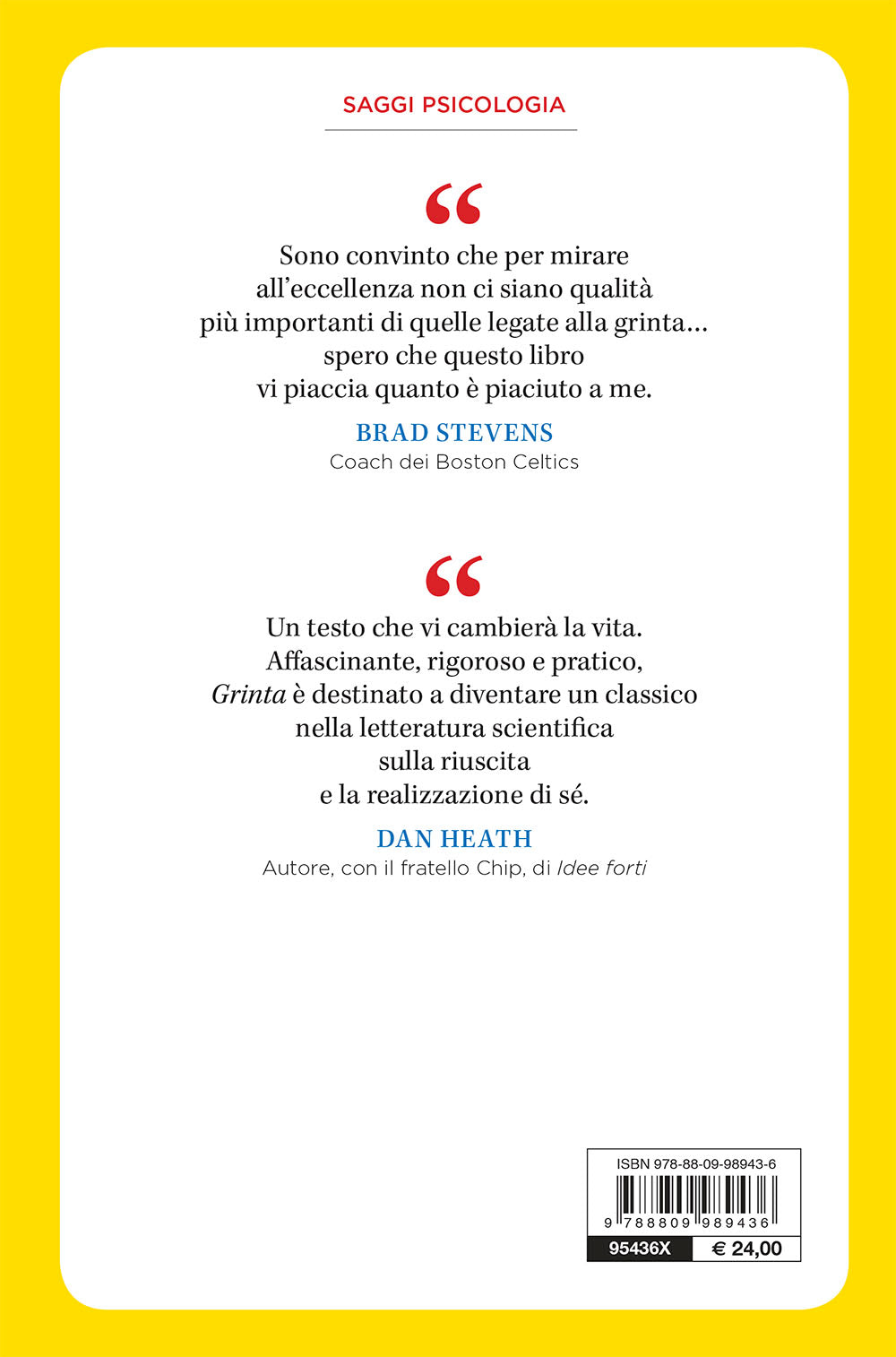 Grinta::Il potere della passione e della perseveranza