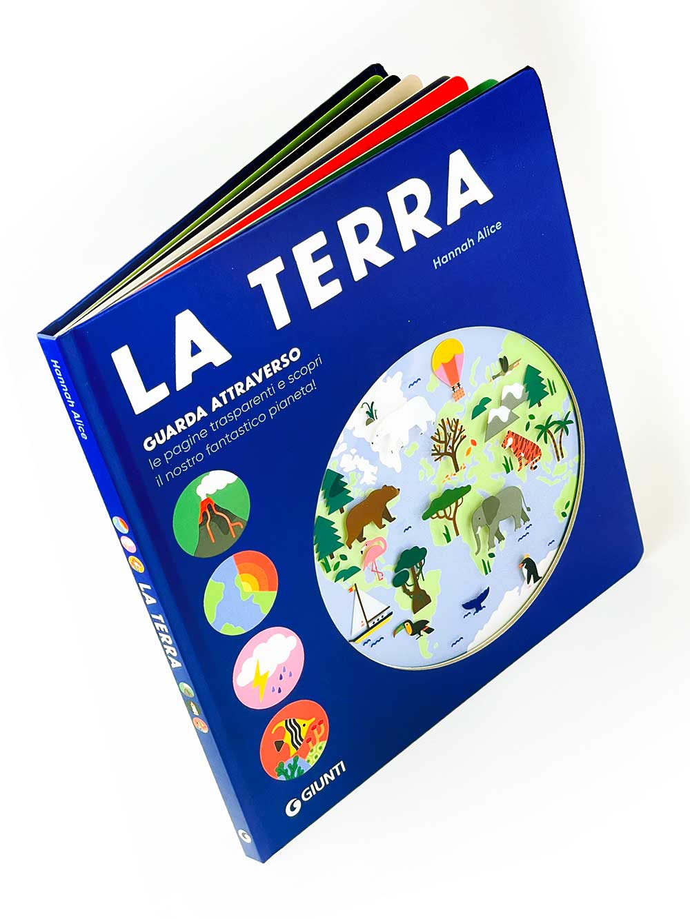 La Terra::Guarda attraverso le pagine trasparenti e scopri il nostro fantastico pianeta!