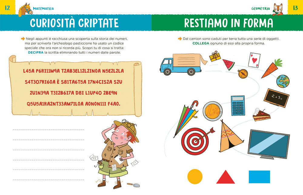 Enigmistica per cervelli curiosi::Matematica • Logica • Geometria
